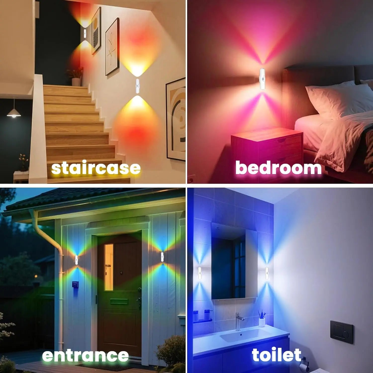 Motion Sensor Night Light 7 Color