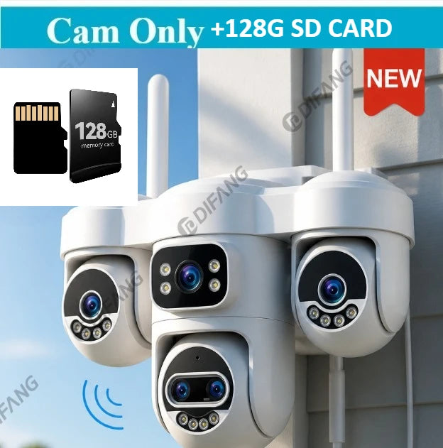 2.4G/5G WiFi Outdoor CCTV Camera