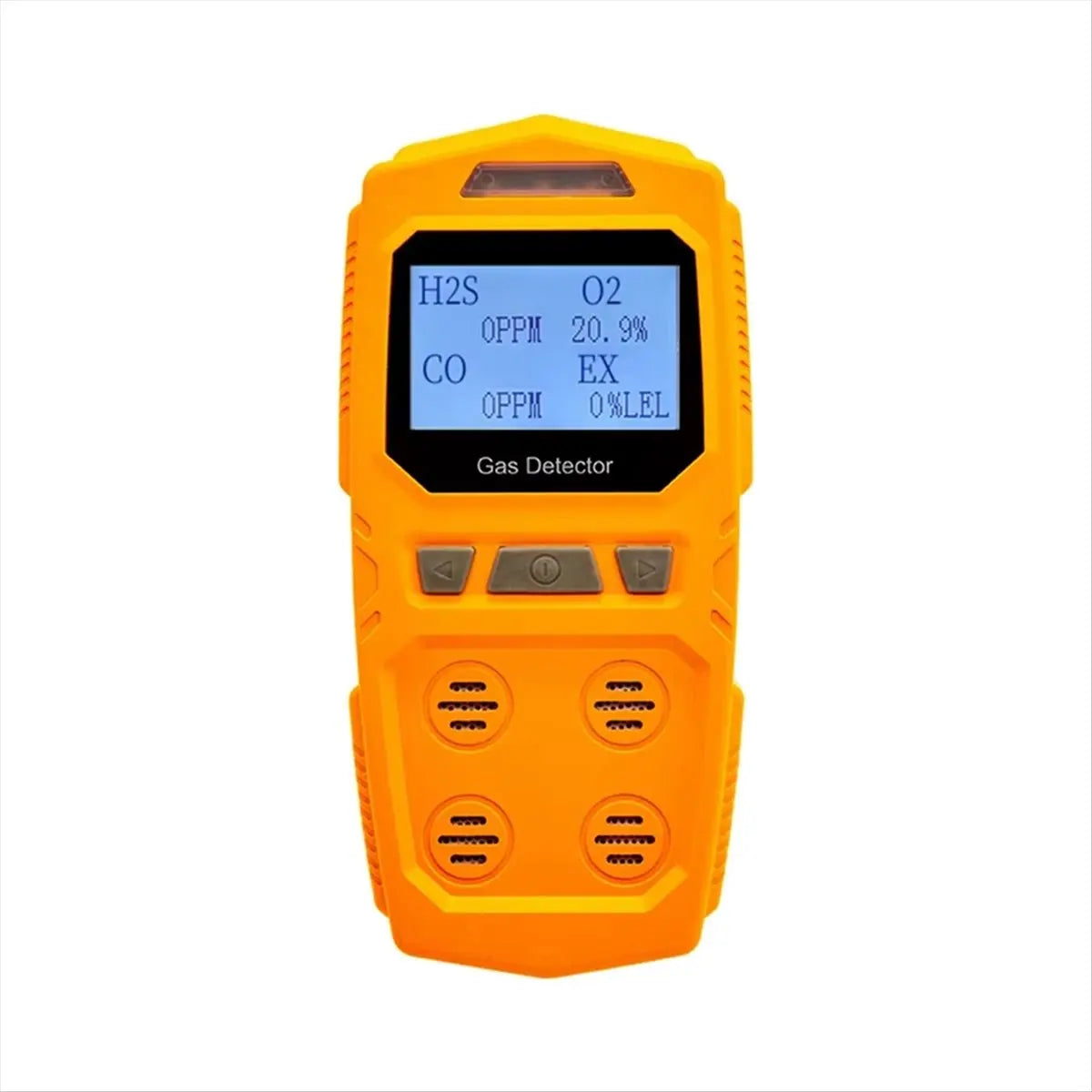 Reliable- 4 in 1 Gas Detector Combustible and Toxic Hazardous Gas Meter Portable Handheld O2 CO H2S Analyzer