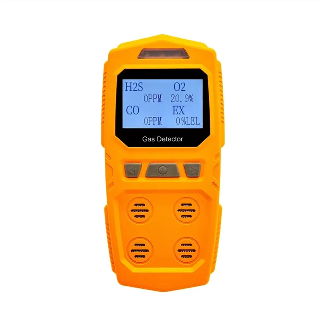 Reliable- 4 in 1 Gas Detector Combustible and Toxic Hazardous Gas Meter Portable Handheld O2 CO H2S Analyzer