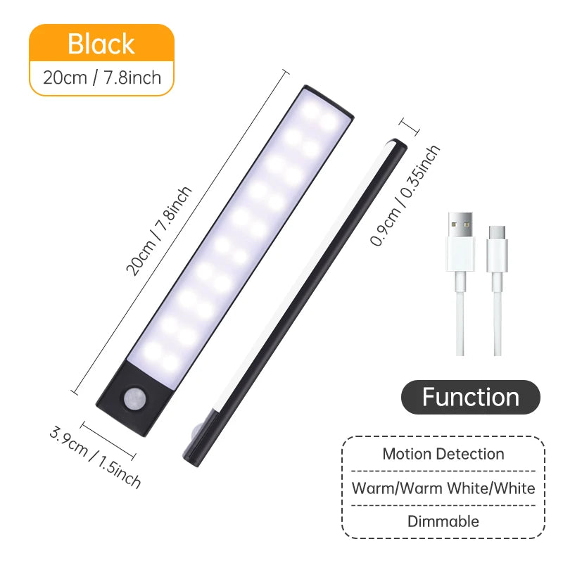 Motion Sensor Light Wireless LED Night