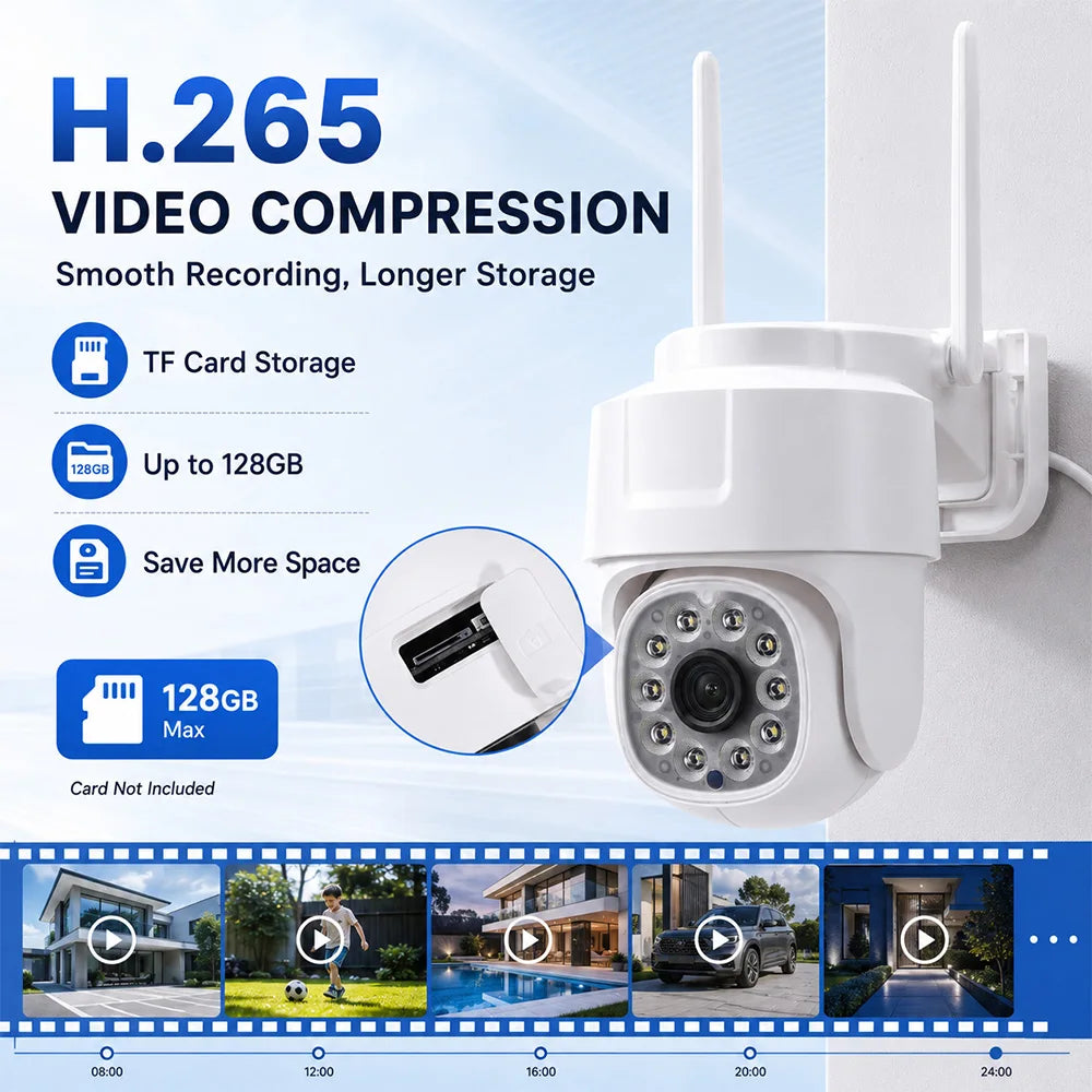 2MP HD Outdoor WiFi Camera