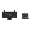 Solar Powered Wireless Backup Camera 7.2 Inch AHD 1080P Dual Screen Monitor & IP69 Waterproof Magnetic for All Cars Trucks RVs