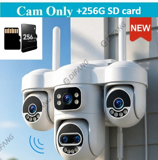 2.4G/5G WiFi Outdoor CCTV Camera