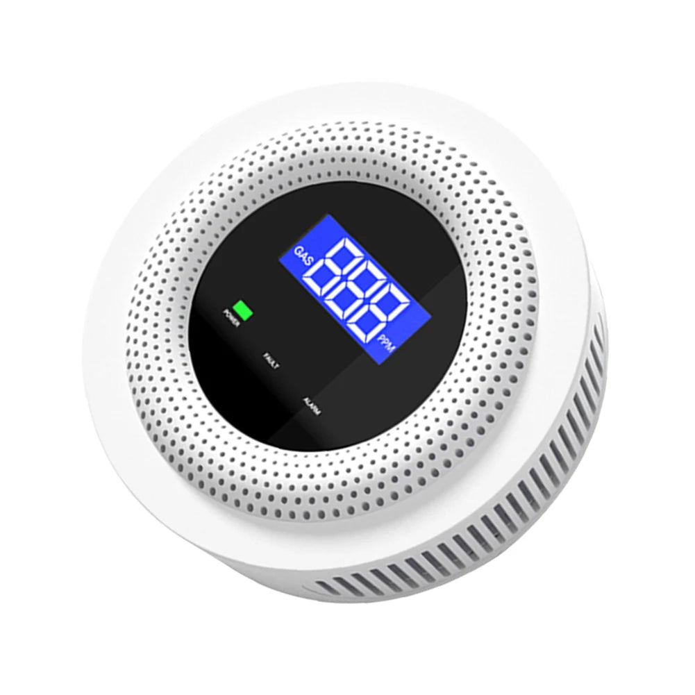 Gas Leak Sensor Digital Display Natural Gas Sniffer APP Remote Control WiFi Natural Gas Detector for LPG Gas Biogas Methane