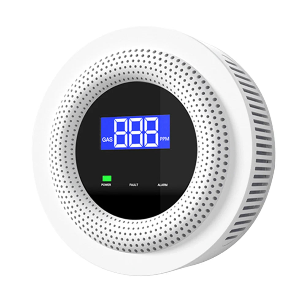 Gas Leak Sensor Digital Display Natural Gas Sniffer APP Remote Control WiFi Natural Gas Detector for LPG Gas Biogas Methane