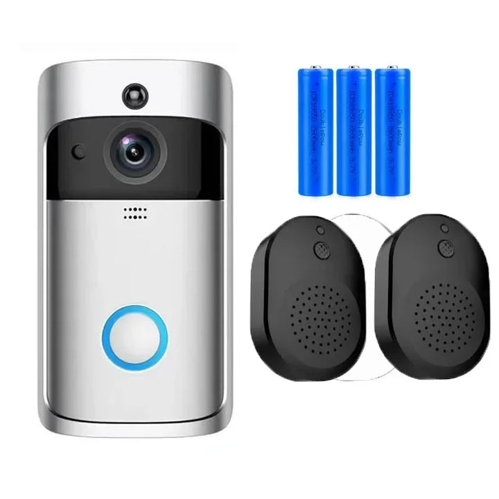 Video Doorbell Camera HD IR Alarm WiFi Doorbell