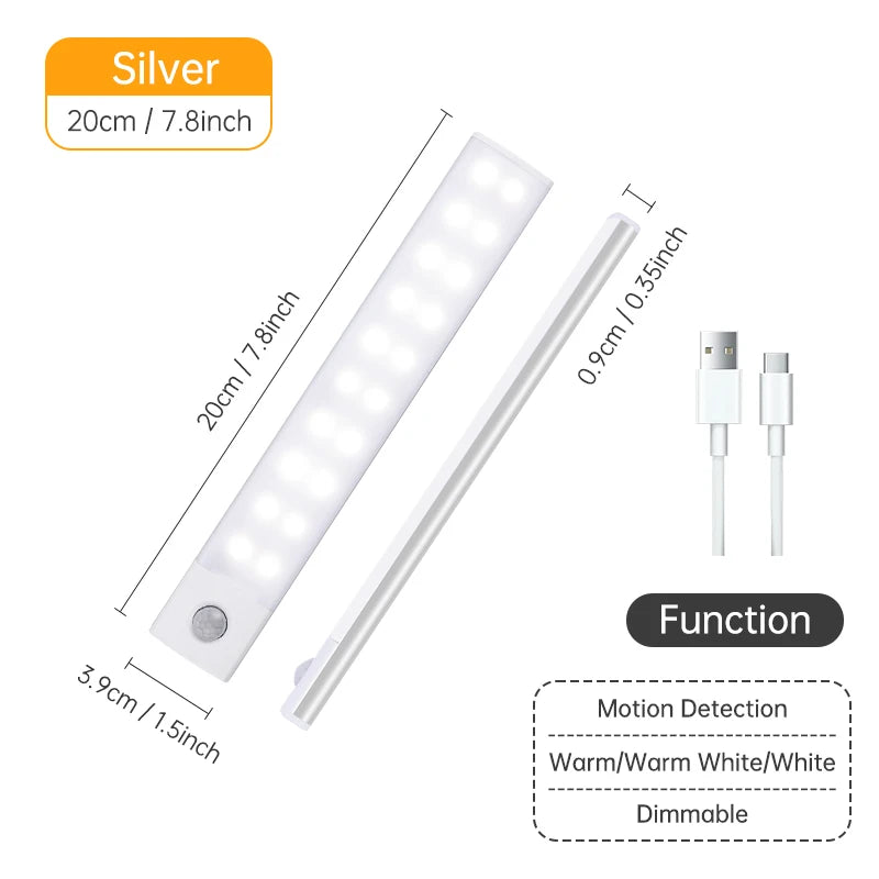 Motion Sensor Light Wireless LED Night