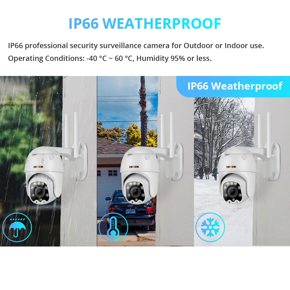 Wifi PTZ IP Camera 5MP 5X Optical Zoom Wi-Fi Security Outdoor CCTV Surveillance Speed Dome Video Camara Color Night Camhi Cam
