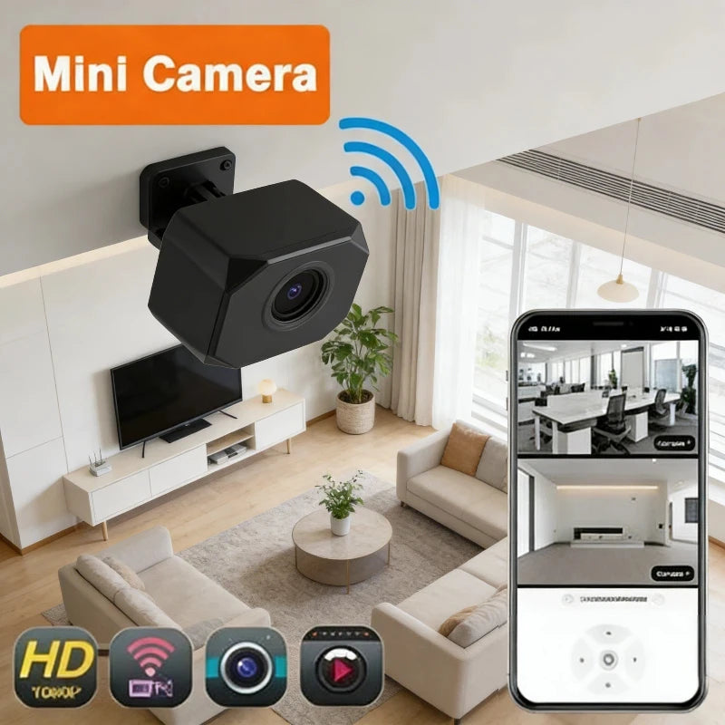 4K WiFi Security Camera Indoor Wireless Mini Home IP Camera