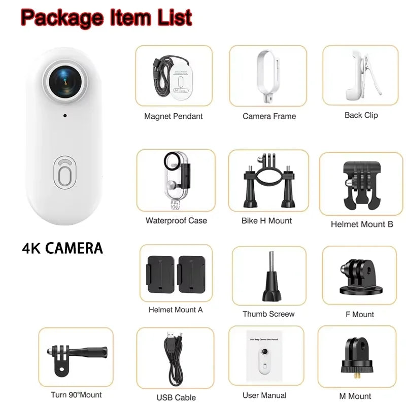 4K Outdoor Sports Camera